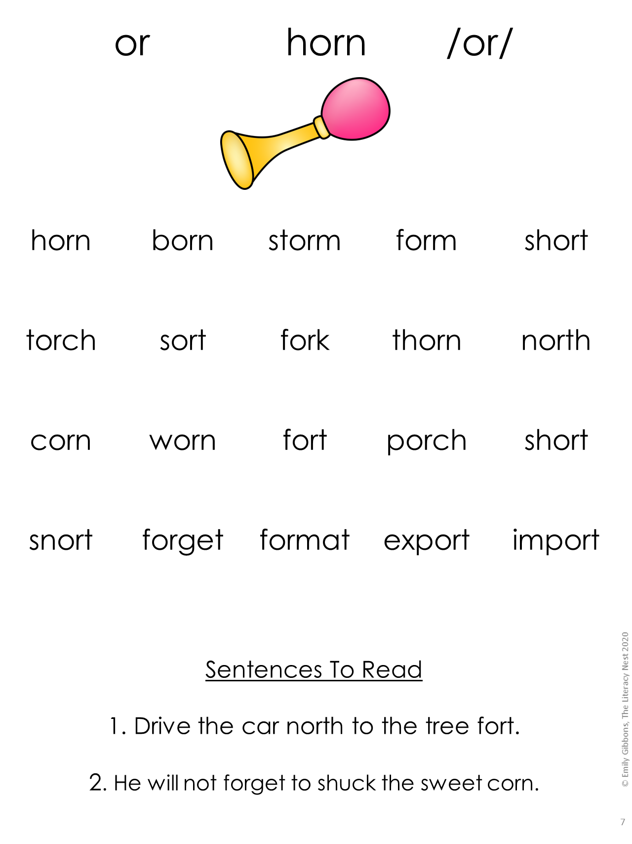 OrtonGillingham Phonics Multisensory Activities RControlled Vowels OR